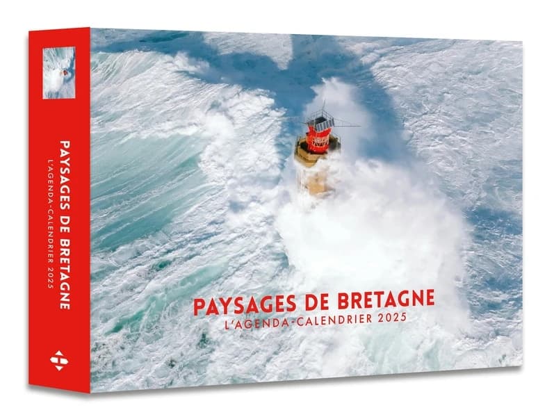 Agenda-calendrier : Paysages de Bretagne (édition 2025)