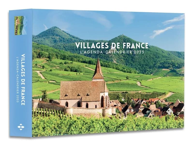 Agenda-calendrier : Villages de France (édition 2025)