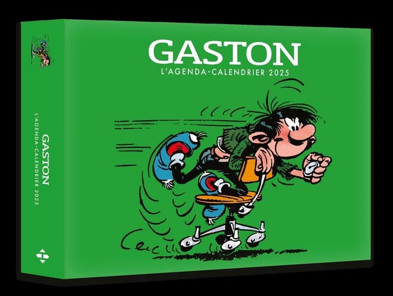 Agenda-calendrier Gaston (édition 2025)