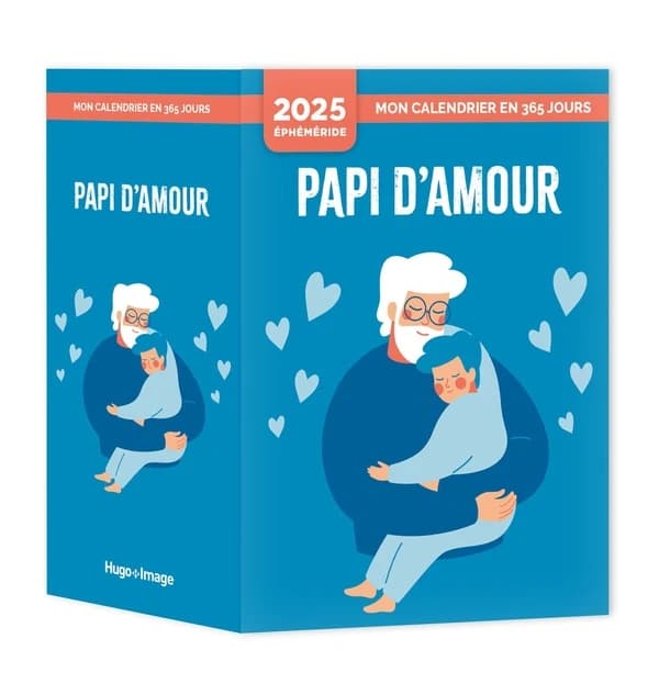 Mon calendrier Papi d'amour (édition 2025)
