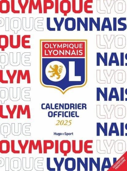 Calendrier mural : Olympique lyonnais (édition 2025)