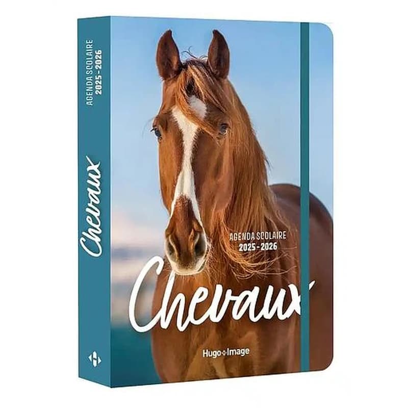 AGENDA SCOLAIRE CHEVAUX 2025-2026
