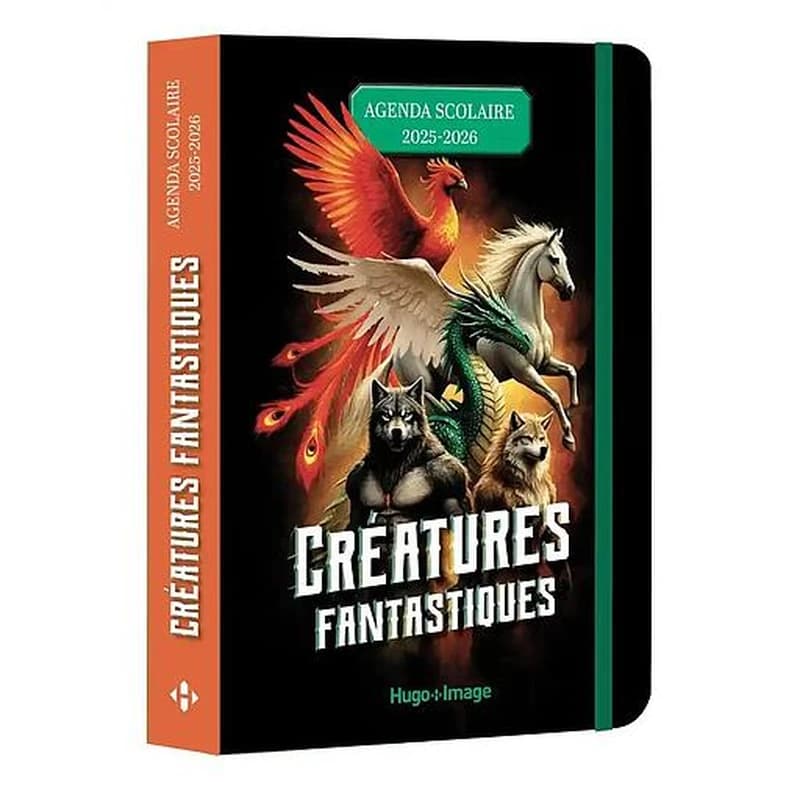 AGENDA SCOLAIRE CREATURES FANTASTIQUES 2025-2026