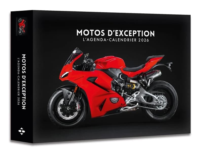 Agenda-calendrier : Motos d'exception (édition 2026)
