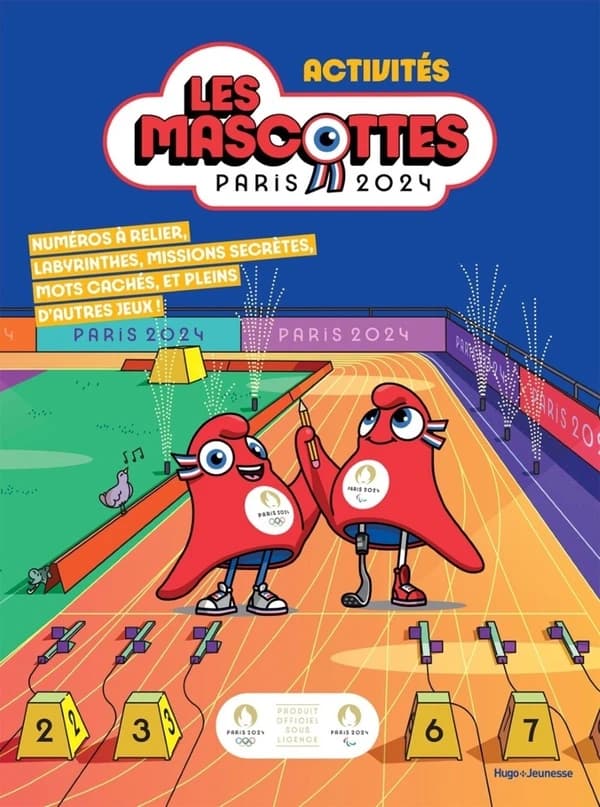 Livre d'activités mascotte Paris 2024
