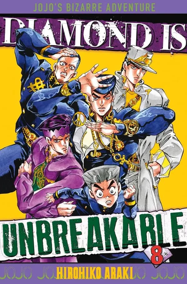 Diamond is unbreakable 8 : Jojo's bizarre aventure