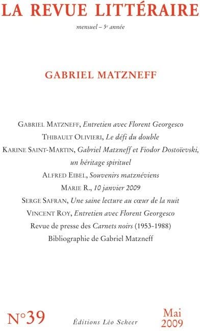 Gabriel Matzneff