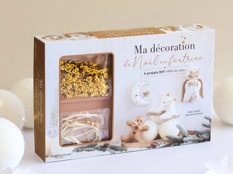 Ma décoration de Noël en feutrine : 4 projets DIY 100% fait-main