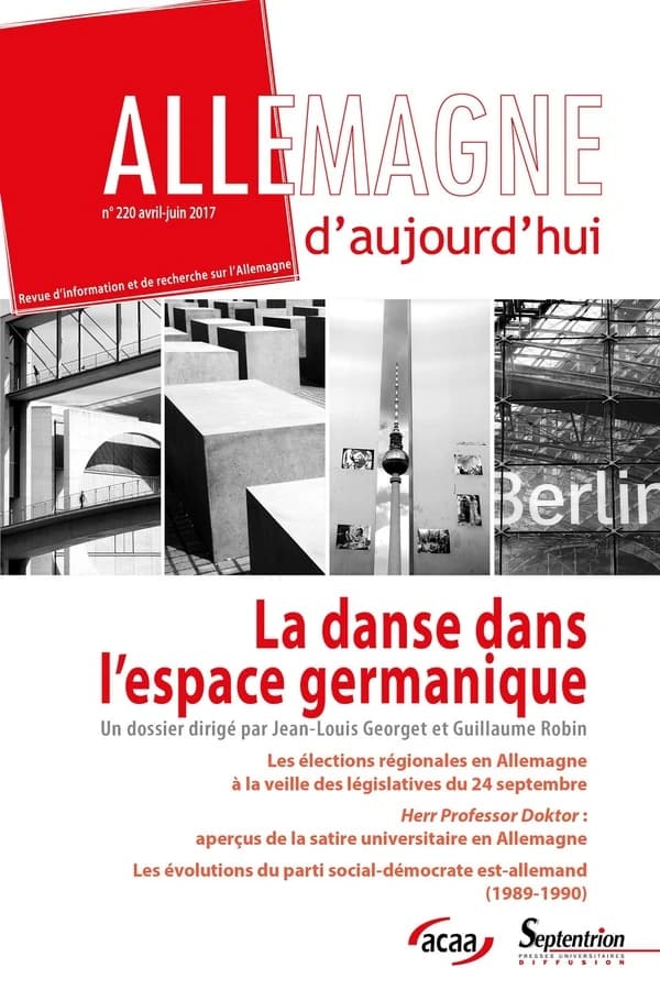 La danse dans l'espace germanique
