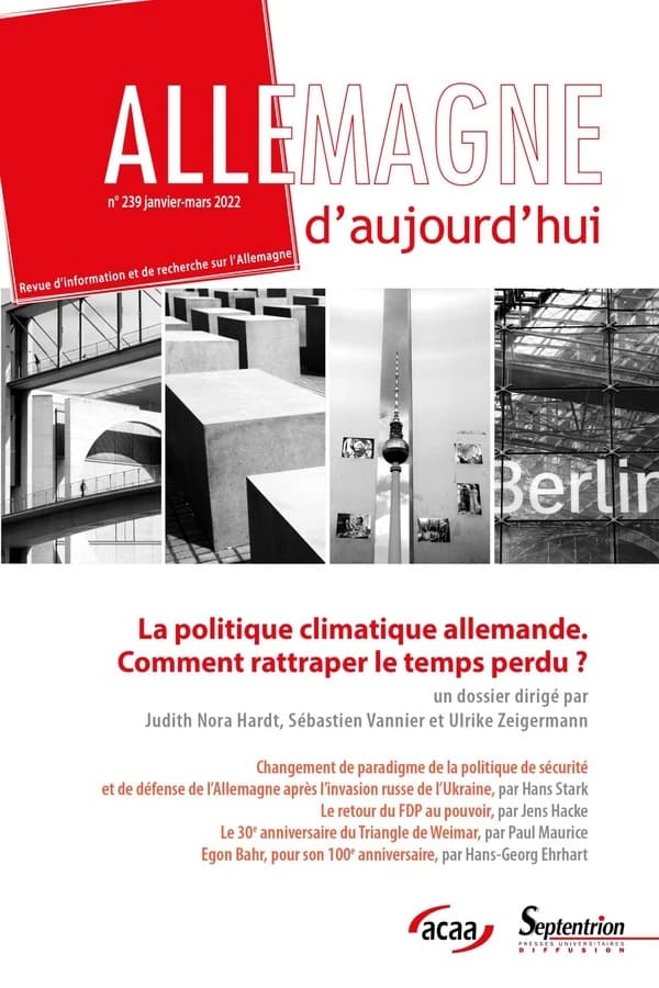 La politique climatique allemande : comment rattrapper le temps perdu