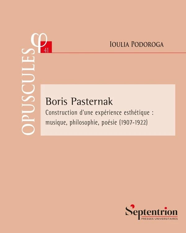 Boris Pasternak : construction d'une expérience esthétique : musique, philosophie, poésie 1907-1922