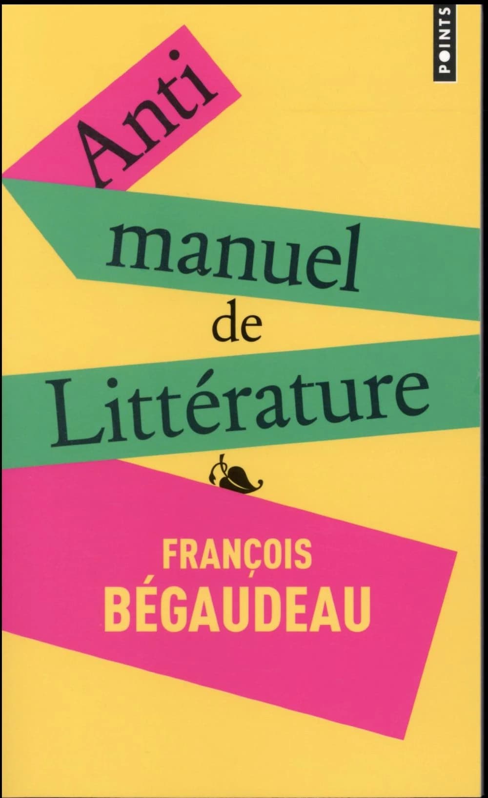 Antimanuel de littérature