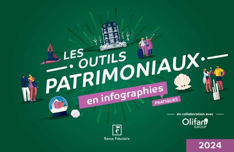Les outils patrimoniaux : en infographies, pratiques (3e éd.) "Revue fiduciaire" ; en collaboration avec Olifan group ; [réalisé sous la direction de Yves de La Villeguérin]