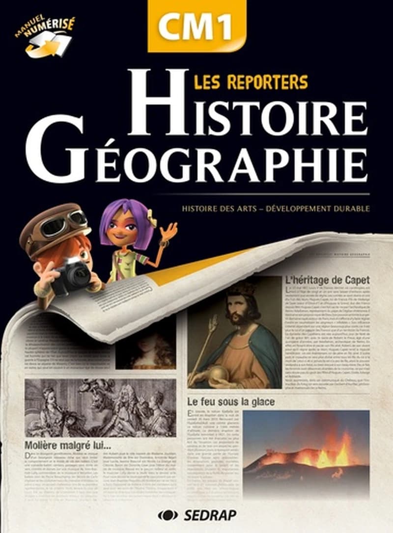 Les reporters histoire géographie, CM1 : histoire des arts, développement durable