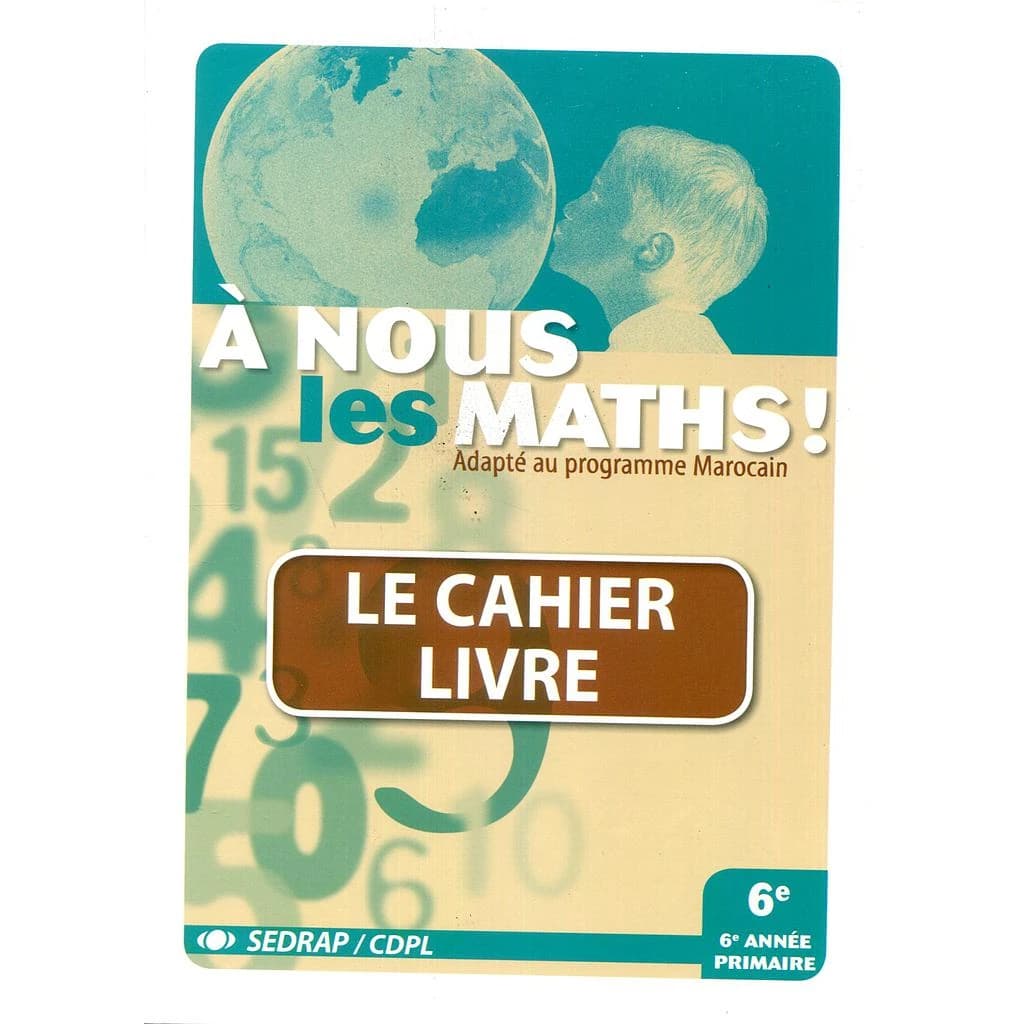 A NOUS LES MATHS 6EME CAHIER LIVRE NED