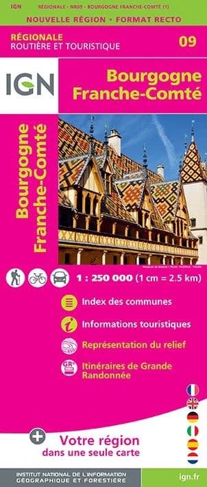 Bourgogne-Franche-Comté (Éd. 1) Institut national de l'information géographique et forestière