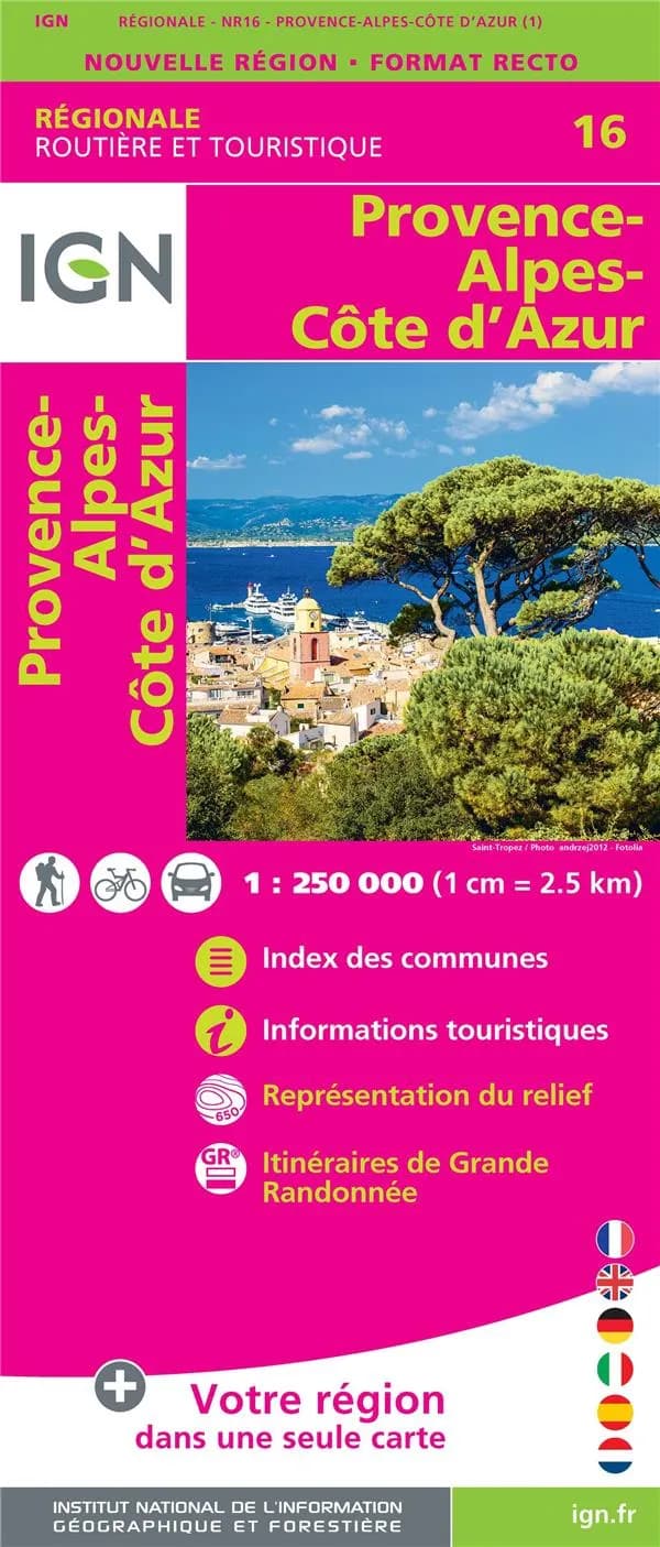 Provence-Alpes-Côte-d'Azur : Pyrénées, Quercy (Éd. 1) Institut national de l'information géographique et forestière