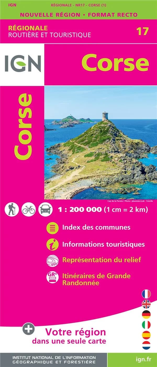 Corse (Éd. 1) Institut national de l'information géographique et forestière