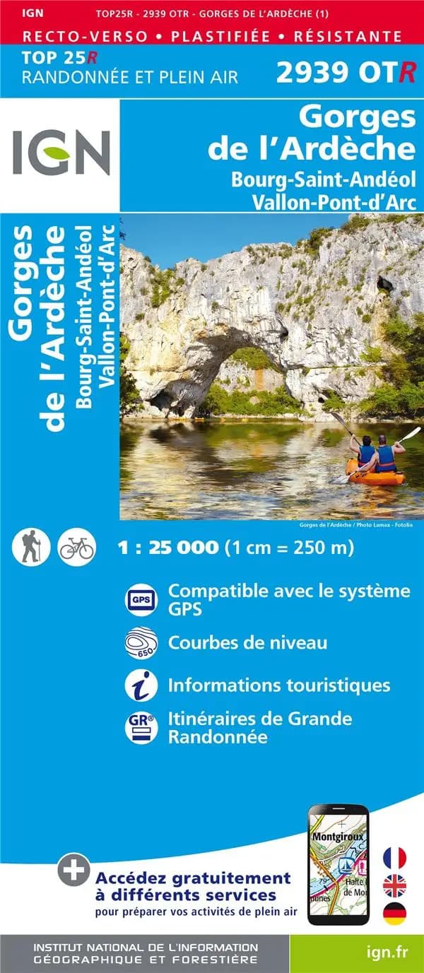 Gorges de l'Ardèche : Bourg-Saint-Andéol, Vallon-Pont-d'Arc