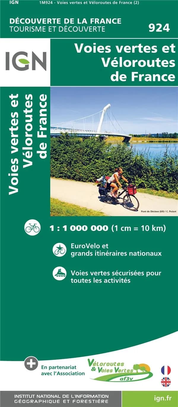 Voies vertes et véloroutes de France