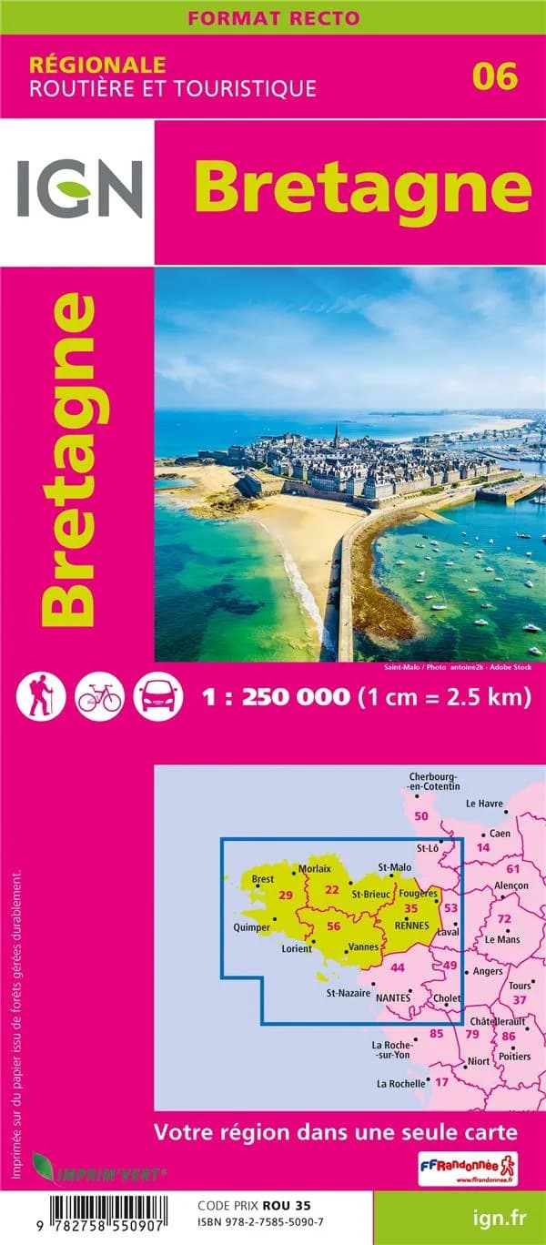 Bretagne (Éd. 2) Institut national de l'information géographique et forestière
