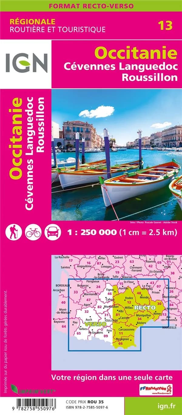 Occitanie : Cévennes, Languedoc, Roussillon (Éd. 2) Institut national de l'information géographique et forestière