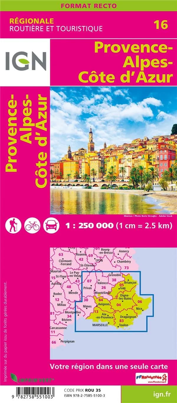 Provence-Alpes-Côte d'Azur : Pyrénées, Quercy (Éd. 2) Institut national de l'information géographique et forestière