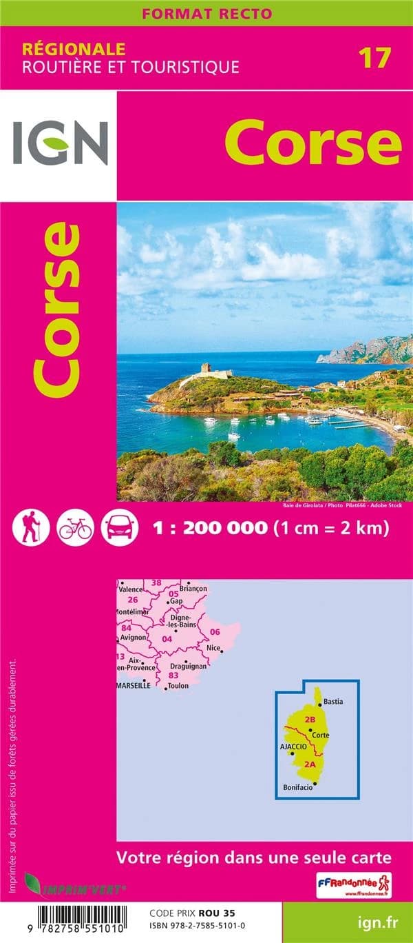 Corse (Éd. 2) Institut national de l'information géographique et forestière