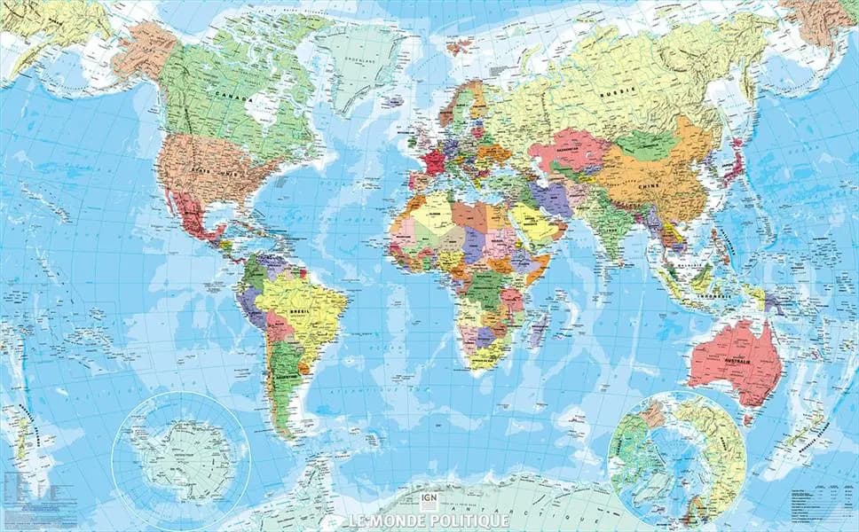 Monde politique (2e éd.) [réalisé et publié par] l'IGN