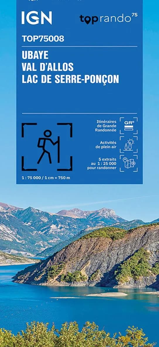 Ubaye, Val d'Allos, lac de Serre-Ponçon