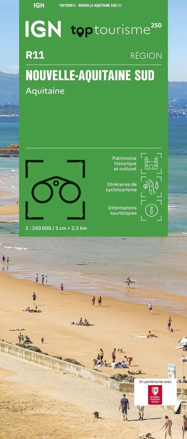 Nouvelle-Aquitaine sud : Aquitaine (1re édition) Institut national de l'information géographique et forestière