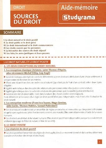 Sources du droit (2e édition)