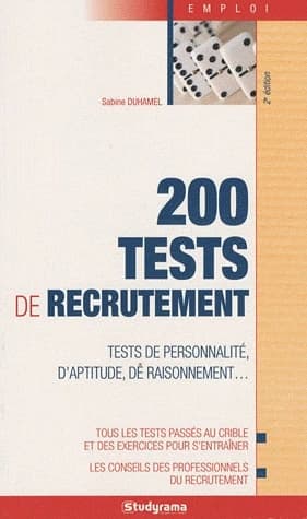 200 tests de recrutement ([2e éd.]) Sabine Duhamel