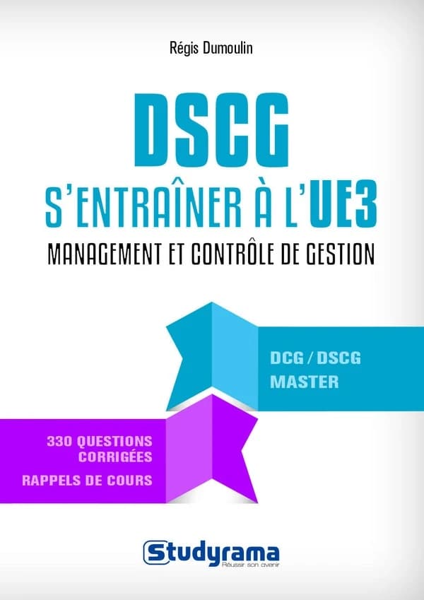 DSCG, s'entrainer à l'UE3 : management et contrôle de gestion