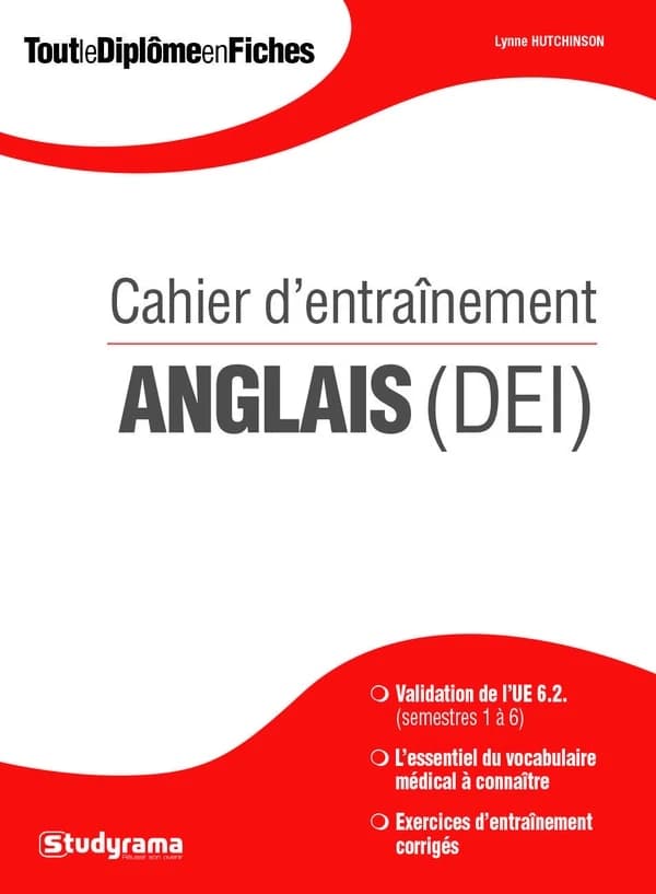 Cahier d'entraînement anglais : DEI