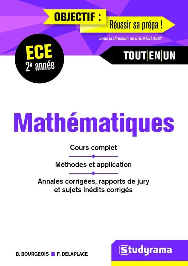 Mathématiques 2e année ECE