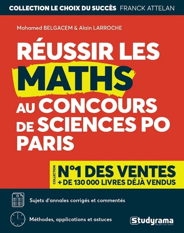 Réussir les maths au concours Sciences po