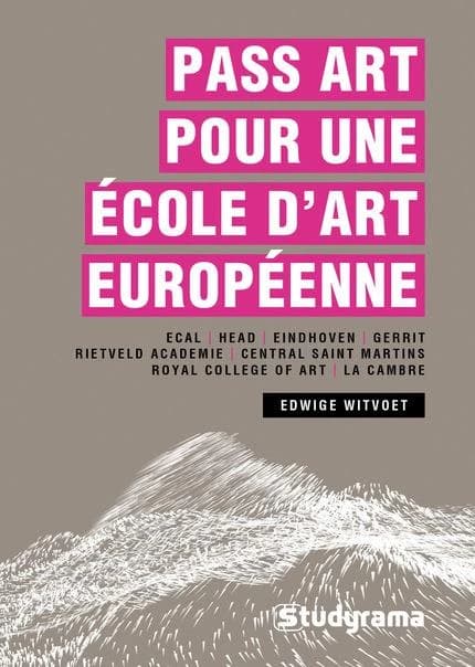 Pass art pour une école d'art européenne : ECAL, HEAD, Eindhoven, Gerrit Rietveld academie, Central Saint Martins royal college of art, La Cambre