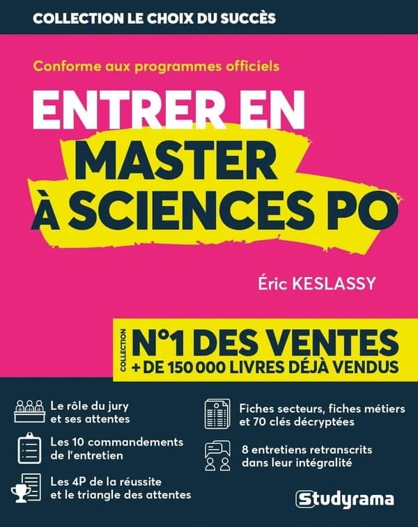 Entrer en master à Sciences po