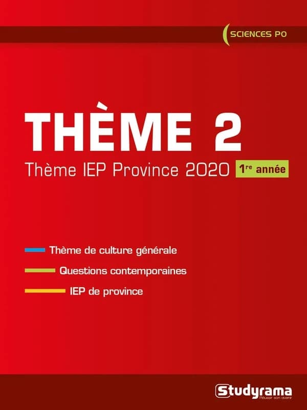 Révolutions : concours commun IEP 2020 : questions contemporaines