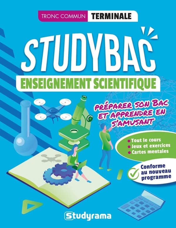 Studybac ; enseignement scientifique ; terminale