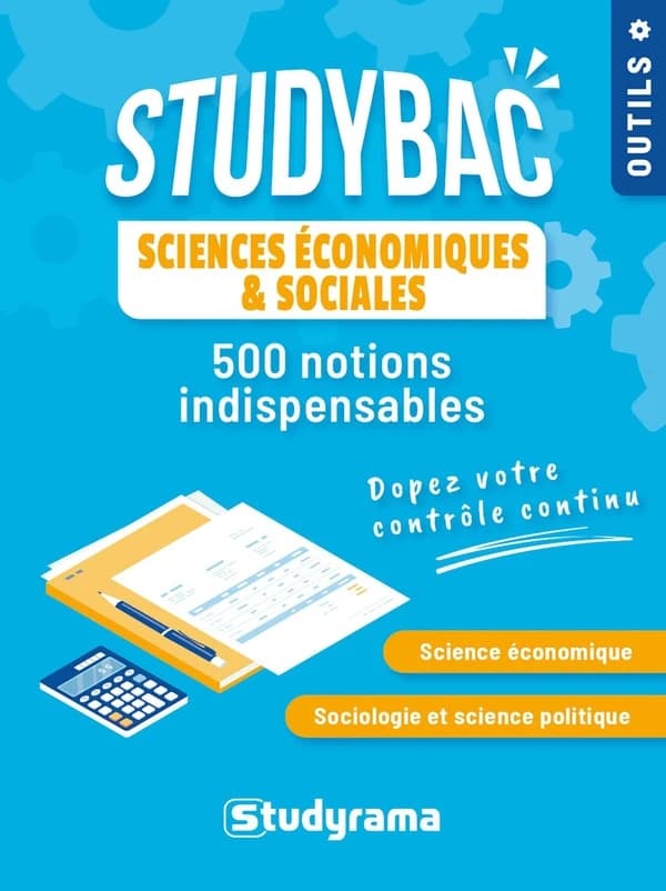 Studybac : 500 notions indispensables d'économie
