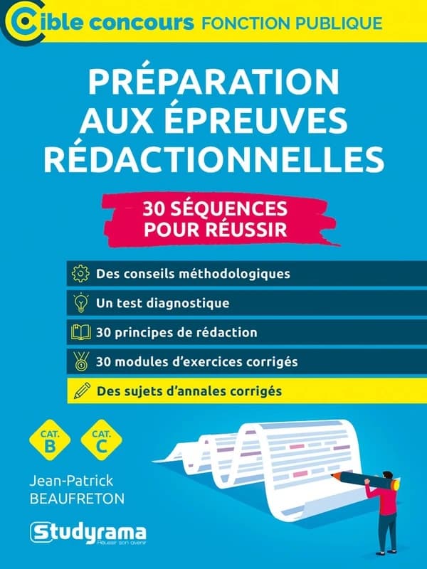 Préparation aux épreuves rédactionnelles : concours de catégories B et C
