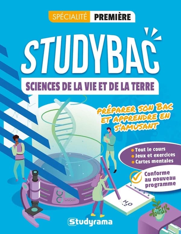 Studybac : sciences de la vie et de la terre ; première spécialité ; préparer son bac et apprendre en s'amusant