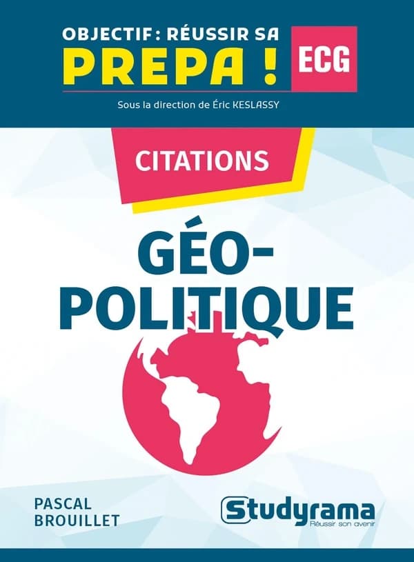 Géopolitique : citations : ECG