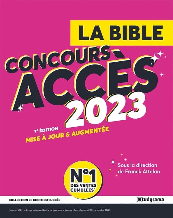 La bible du concours ACCÈS : IESEG, ESSCA, ESDES (7e éd. 2023 mise à jour et augmentée) [sous la direction de] Franck Attelan ; Antoine Broudin, Nicholas Chicheportiche, Françoise Montero... [et al.]