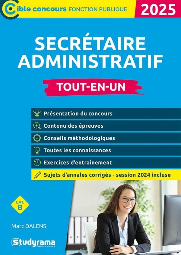 Secrétaire administratif (Nouvelle éd. revue et corrigée) Marc Dalens ; ouvrage dirigé par Laurence Brunel