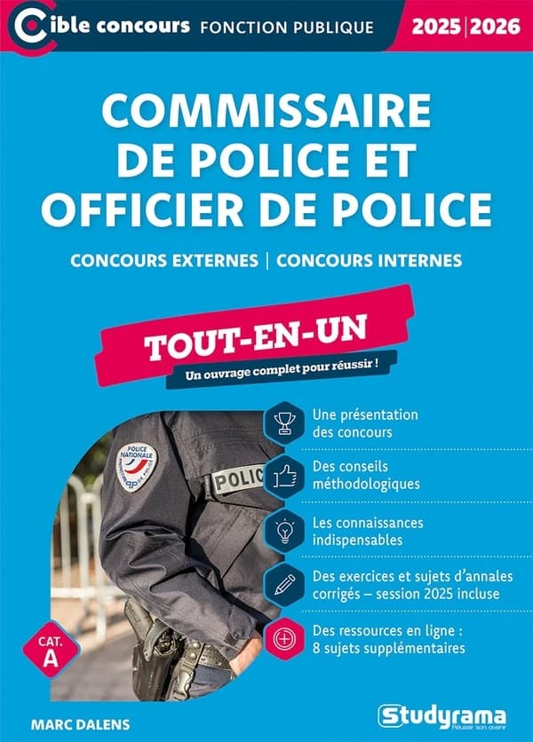 Commissaire de police et officier de police
