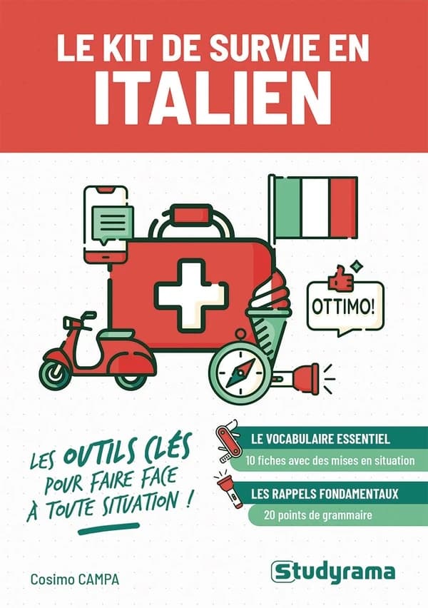 Le kit de survie en italien : Les outils clés pour faire face à toute situation