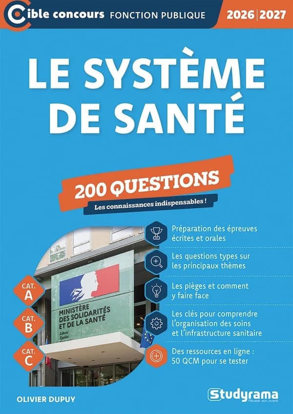 Le système de santé : 200 questions, cat. A, cat. B, cat. C